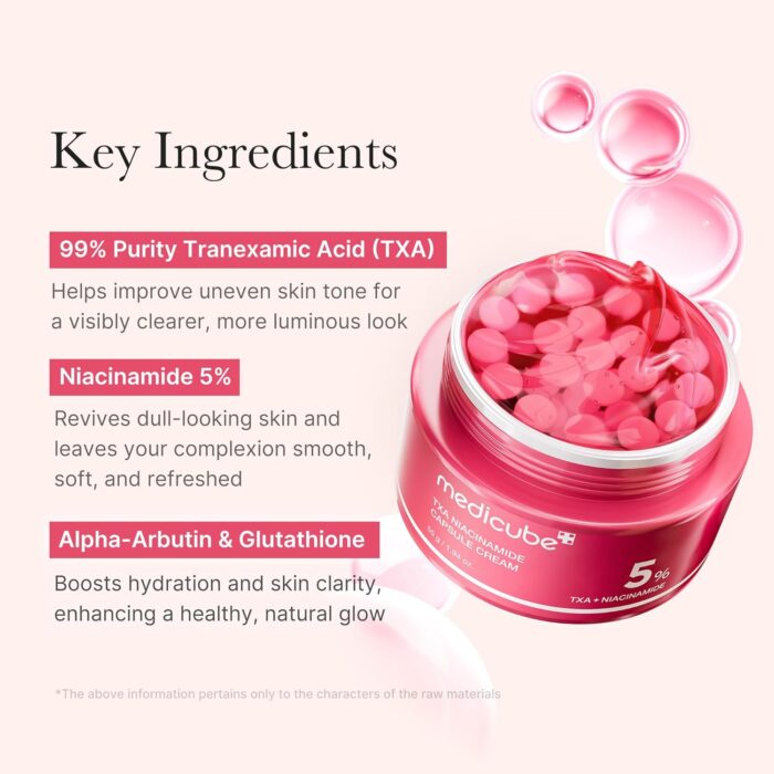 Medicube TXA Niacinamide Capsule Cream - Image 5