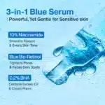 Numbuzin No.3 Blue Bio-Retinol Pore Refining Serum - Image 3
