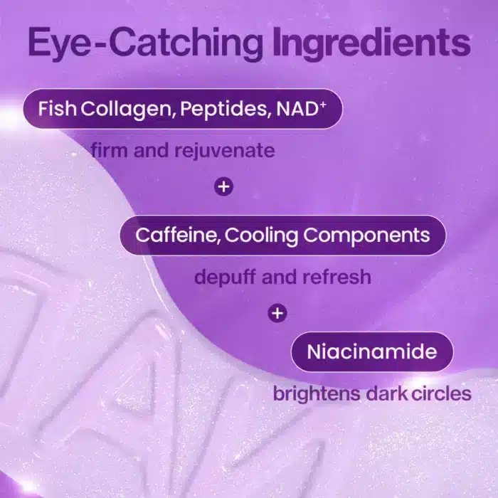 Numbuzin No.9 NAD + Collagen Under Eye Patches - Image 4