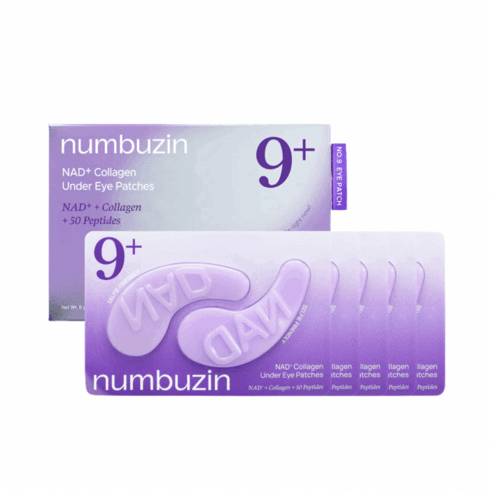 Numbuzin No.9 NAD + Collagen Under Eye Patches