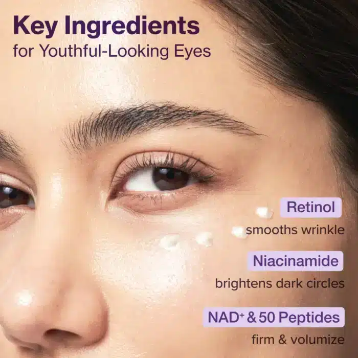 Numbuzin No.9 NAD+ Retinol Volumetox Eye Cream - Image 4