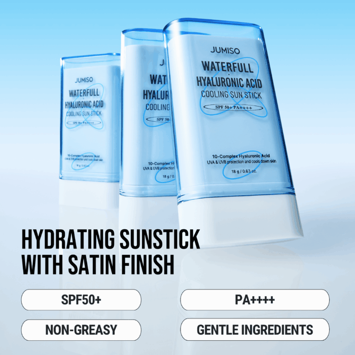 Jumiso Waterfull Hyaluronic Acid Cooling Sun Stick - Image 4
