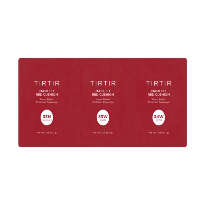 TirTir Mask Fit Red Cushion 3 Shade Trial Kit