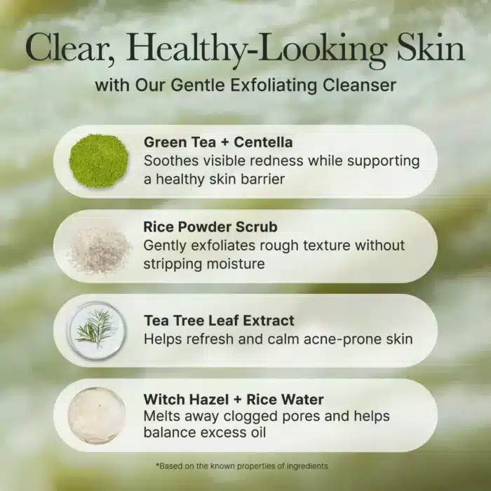 Arencia Fresh Green Rice Mochi Cleanser - Image 5