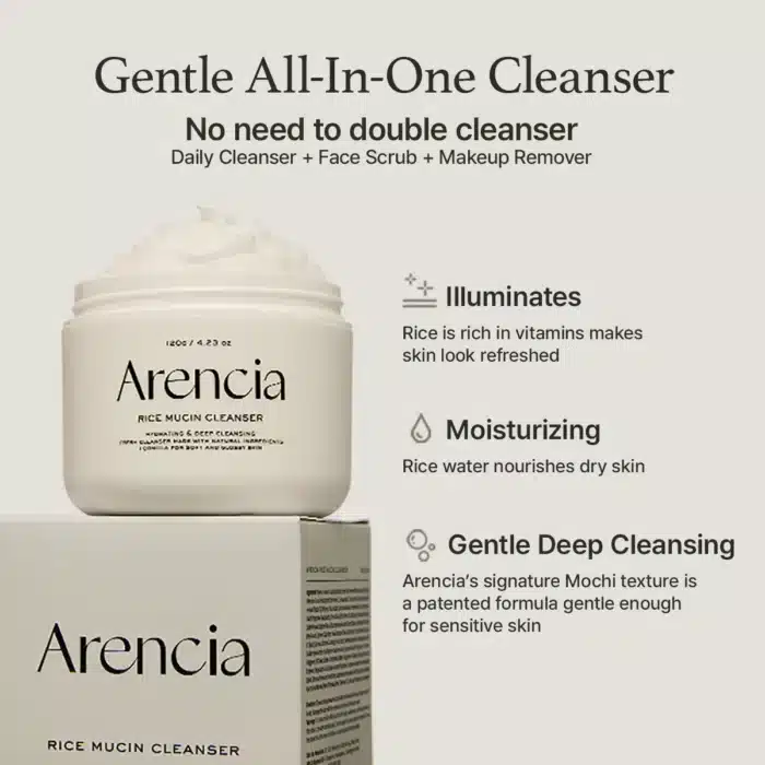 Arencia Rice Mucin Cleanser - Image 6