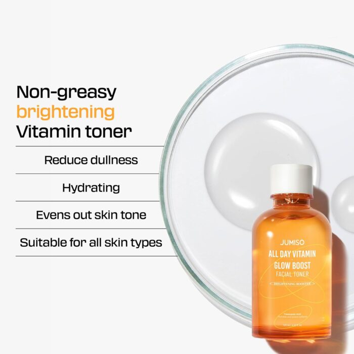 Jumiso All Day Vitamin Glow Boost Facial Toner - Image 5