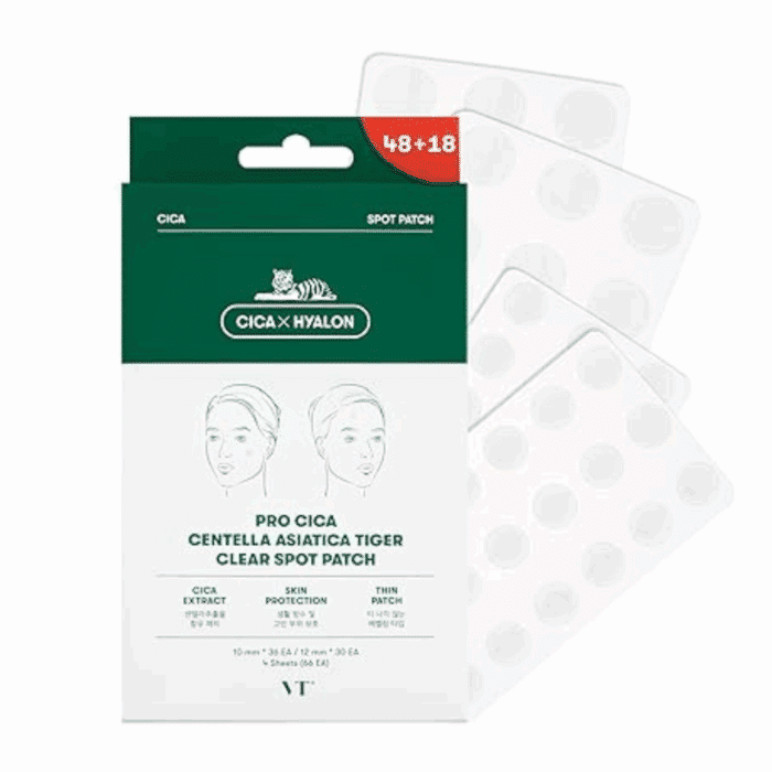 VT Cosmetics Pro Cica Centella Asiatica Tiger Clear Spot Patch - Image 1