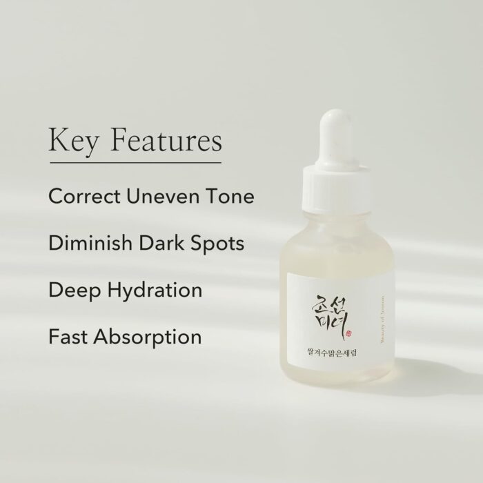 Beauty of Joseon Glow Deep Serum Rice & Alpha Arbutin DAMAGE PACKAGING - Image 4