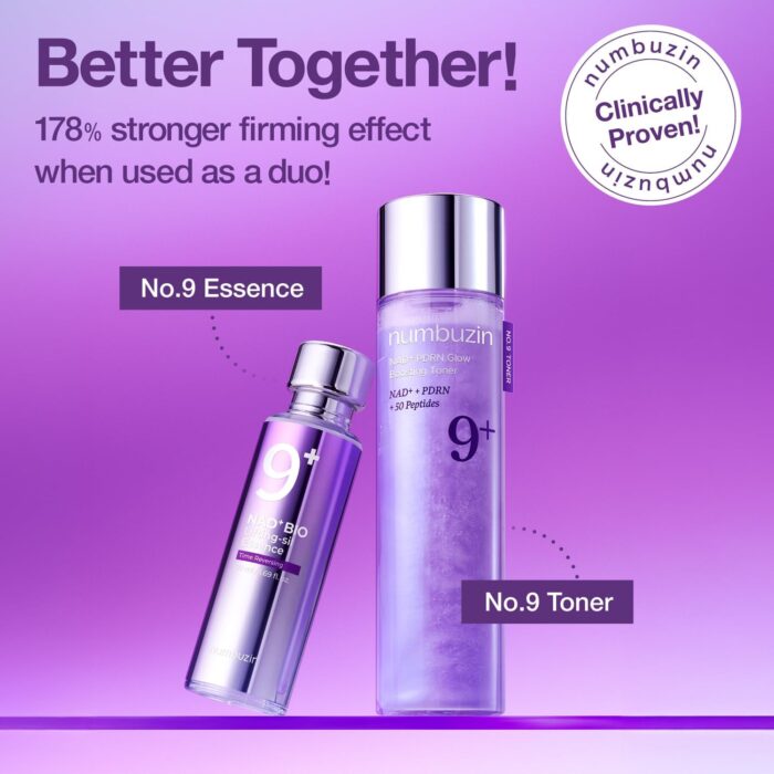 Numbuzin No. 9 NAD PDRN Glow Boosting Toner - Image 6