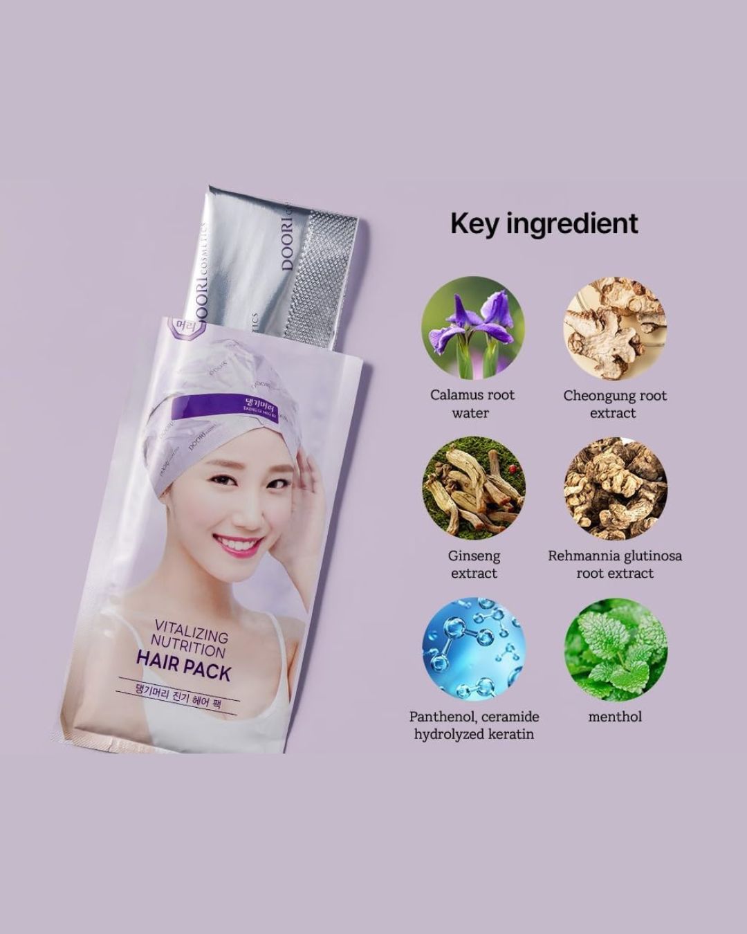 DAENG GI MEO RI Vitalizing Nutrition Hair Pack with hair cap - Image 5