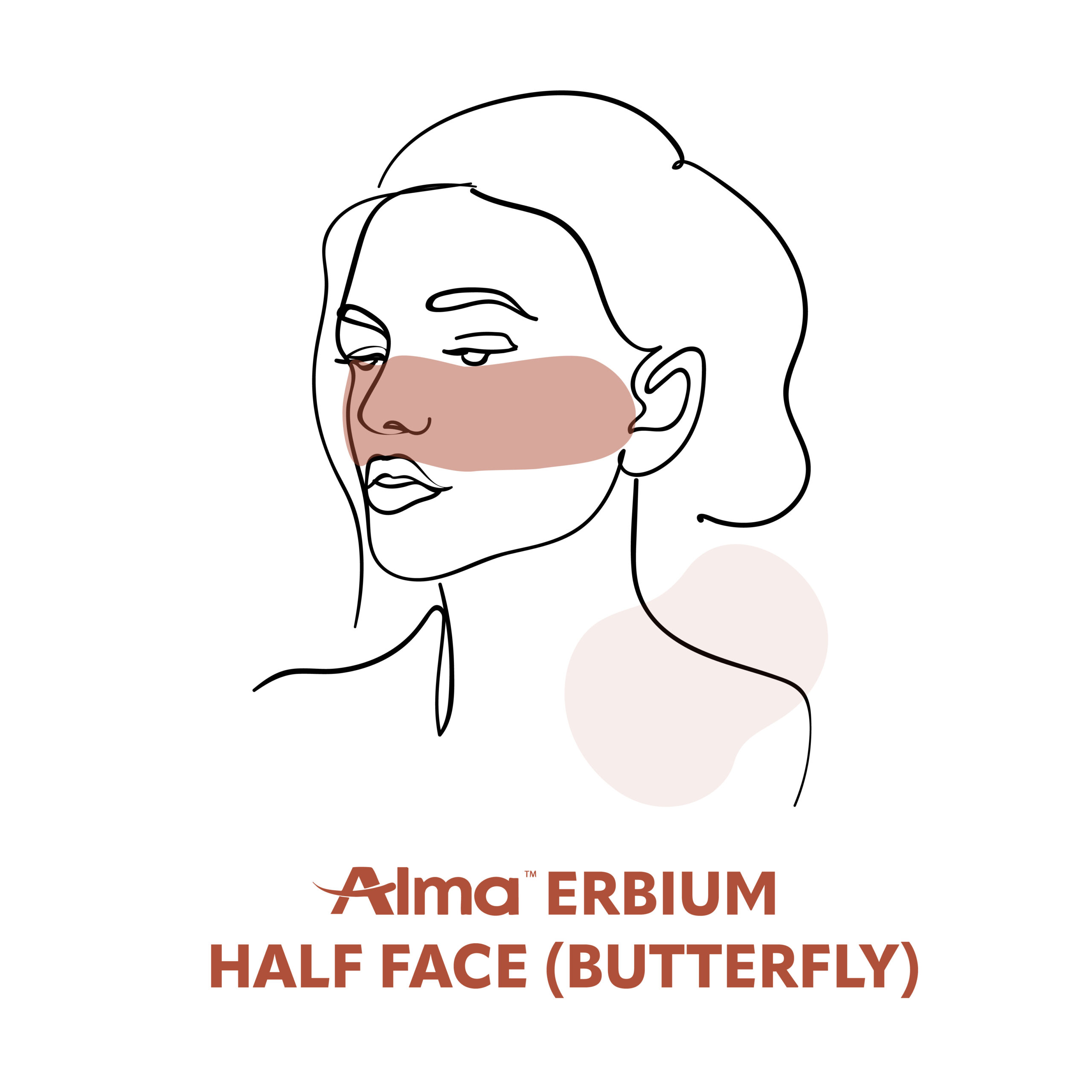 Alma Erbium - Half Face (Butterfly) Half Face (Butterfly) - Image 1