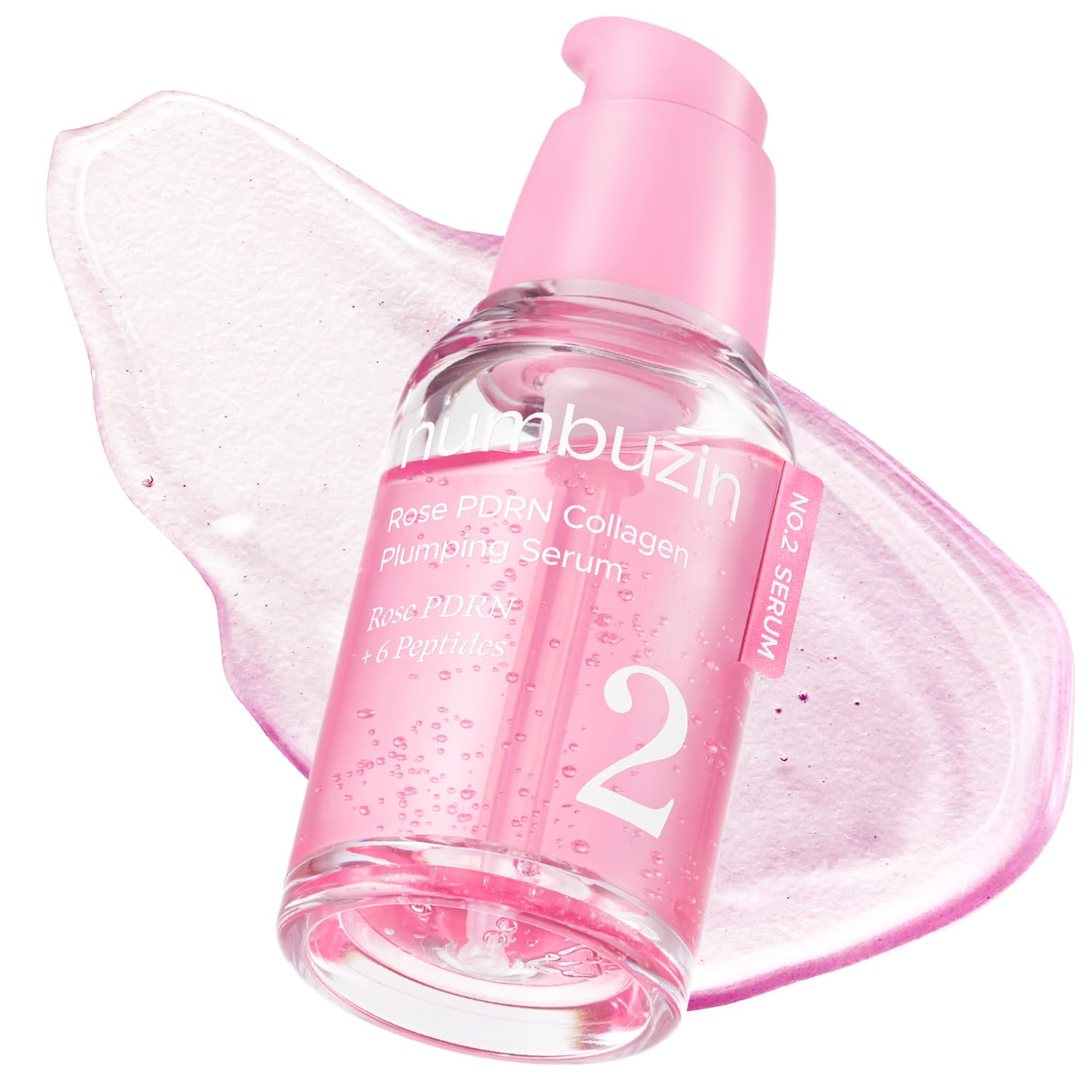 Numbuzin_Rose_Pdrn_Collagen_Plumping_Serum_07 Numbuzin Rose PDRN Collagen Plumping Serum - Image 1