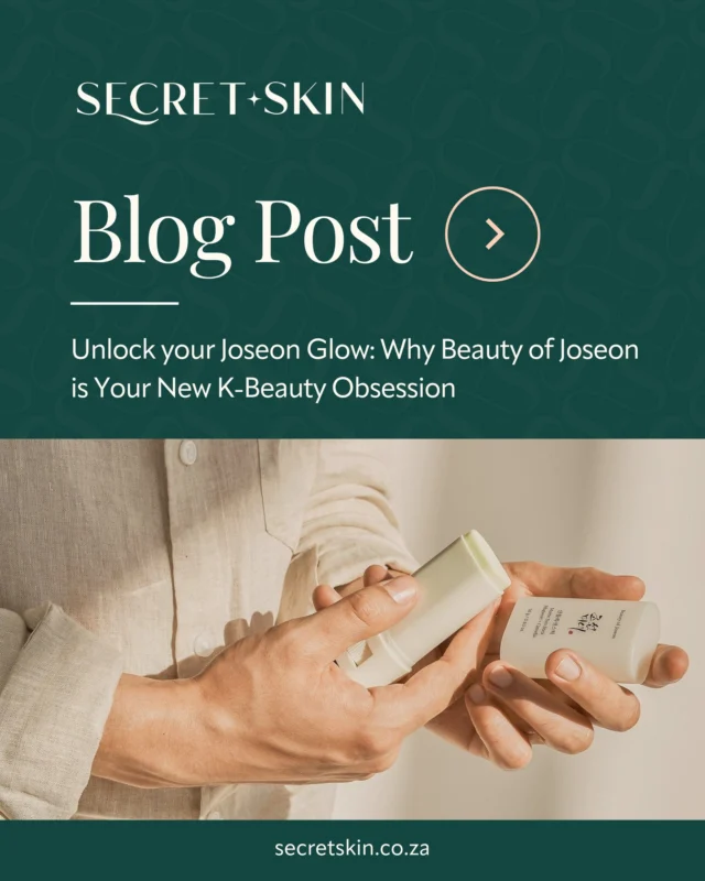 Discover why Beauty of Joseon is your new K-Beauty obsession 🌸 From glow-boosting serums to gentle cleansers inspired by traditional Korean ingredients, this brand is redefining skincare routines everywhere. 

✨ Read the full blog here: https://secretskin.co.za/unlock-your-beauty-of-joseon-glow/

💖 And don’t forget to enter our Beauty of Joseon Giveaway for a chance to win a full skincare set worth R2,500!

#SecretSkin #BeautyofJoseon #giveaway #kbeauty #koreanskincare
